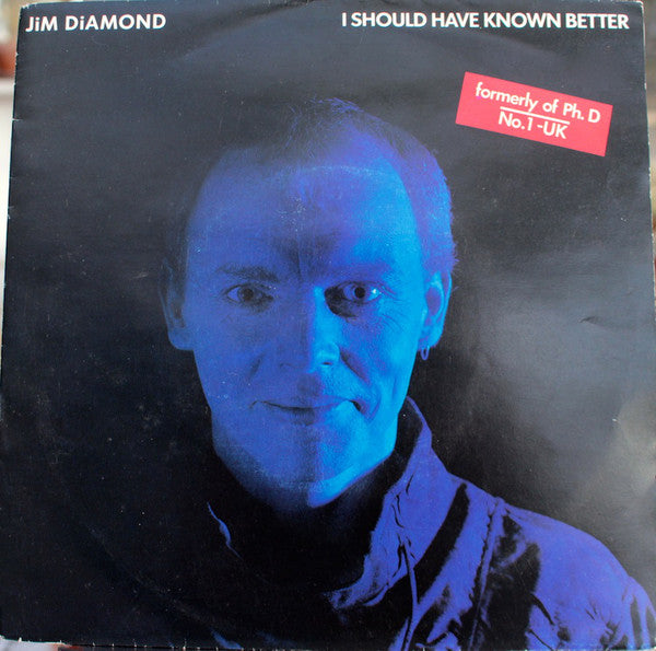 Jim Diamond - I Should Have Known Better (7", Single) - De Platen Aap – Vinylwinkel in Brielle & online webshop voor muziekliefhebbers