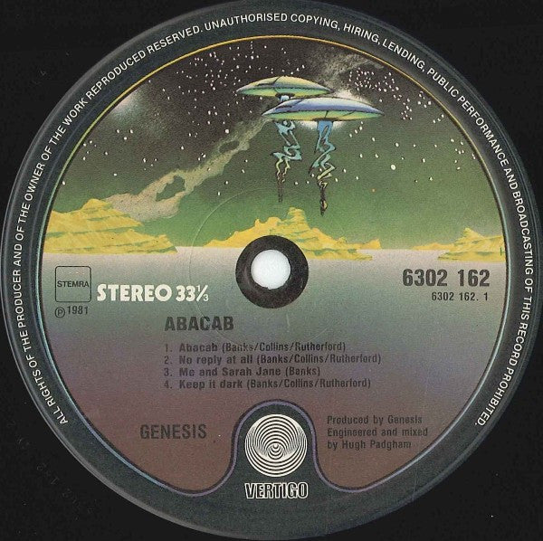 Genesis : Abacab (LP, Album, BOR)