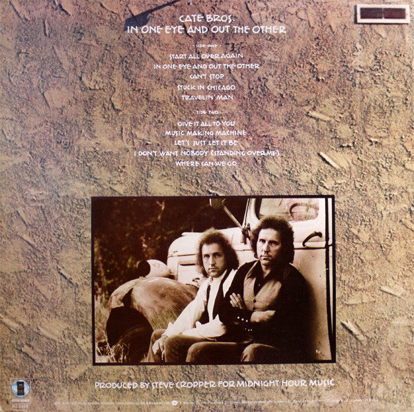 Cate Bros.* : In One Eye And Out The Other (LP, Album)