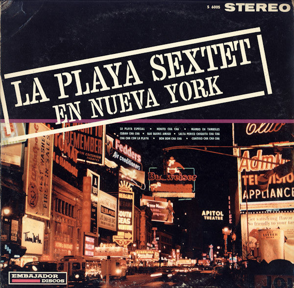 La Playa Sextet : En Nueva York (LP, Album)