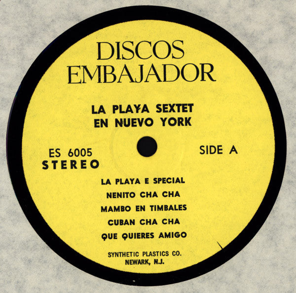 La Playa Sextet : En Nueva York (LP, Album)