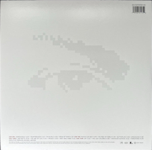 Michael Jackson : Invincible (2xLP, Album, Ltd, RE, Sto)