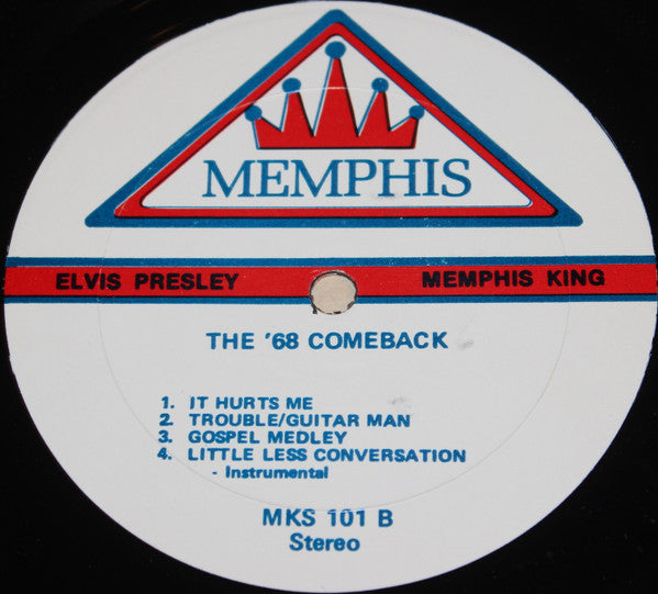 Elvis Presley : The '68 Comeback (LP, Unofficial)
