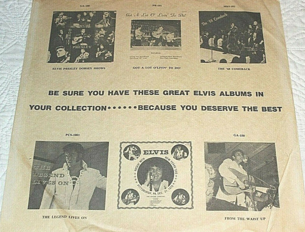 Elvis Presley : The '68 Comeback (LP, Unofficial)
