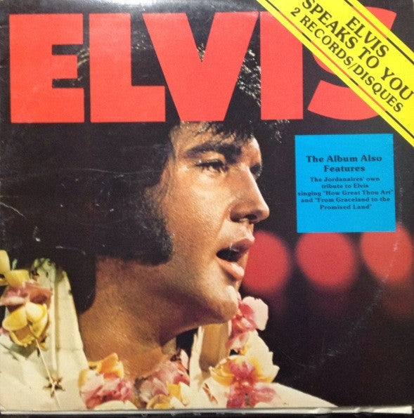 Elvis* : Elvis Speaks To You (2xLP, Album)