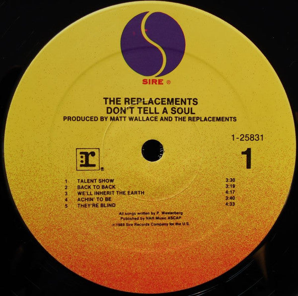 The Replacements : Don't Tell A Soul (LP, Album, Spe)