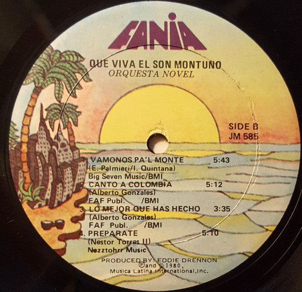 Orquesta Novel : Que Viva El Son Montuno (LP, Album)