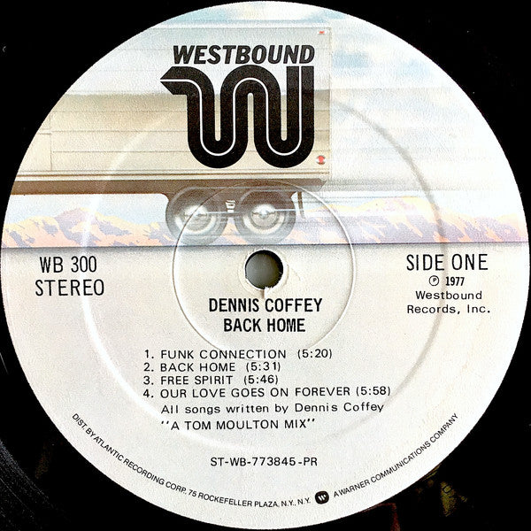 Dennis Coffey : Back Home (LP, Album, PR )