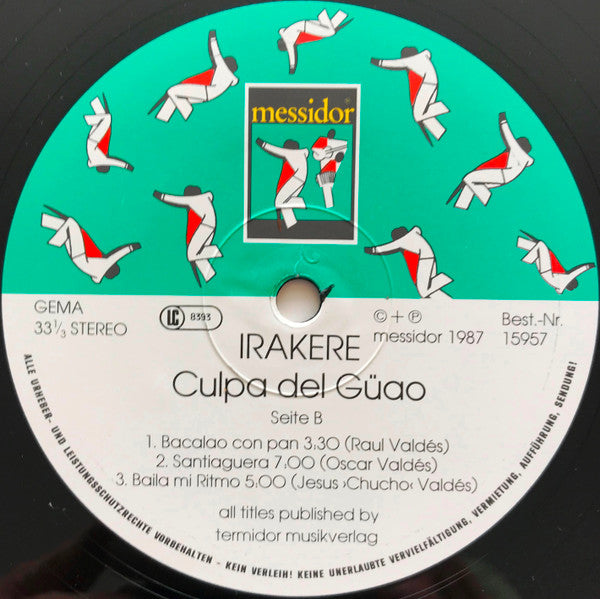 Irakere : Culpa Del Güao (LP, Album)