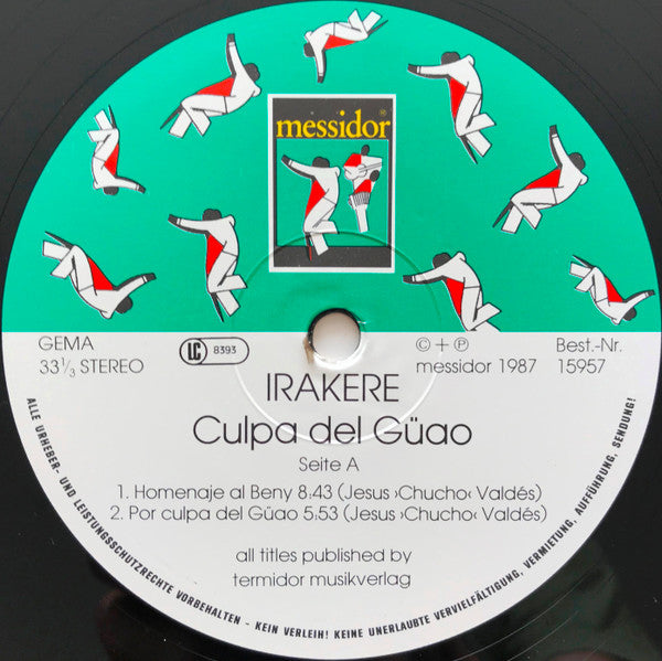 Irakere : Culpa Del Güao (LP, Album)