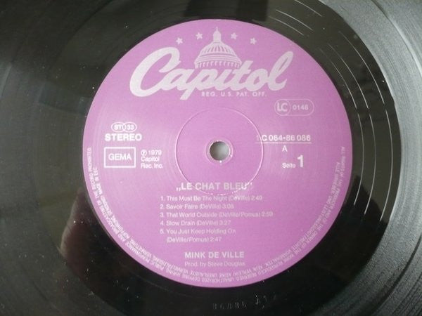 Mink DeVille : Le Chat Bleu (LP, Album)