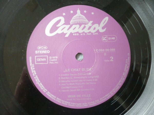 Mink DeVille : Le Chat Bleu (LP, Album)
