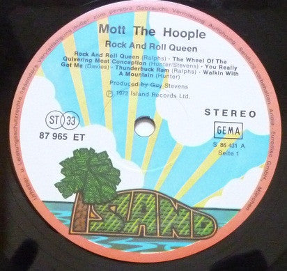 Mott The Hoople : Rock And Roll Queen (LP, Comp, RE)