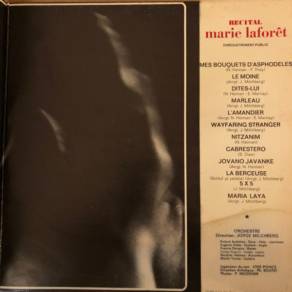 Marie Laforêt : Récital (LP, Album)