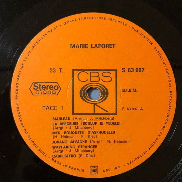 Marie Laforêt : Récital (LP, Album)