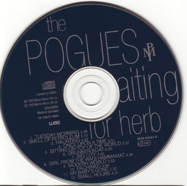 The Pogues : Waiting For Herb (CD, Album)