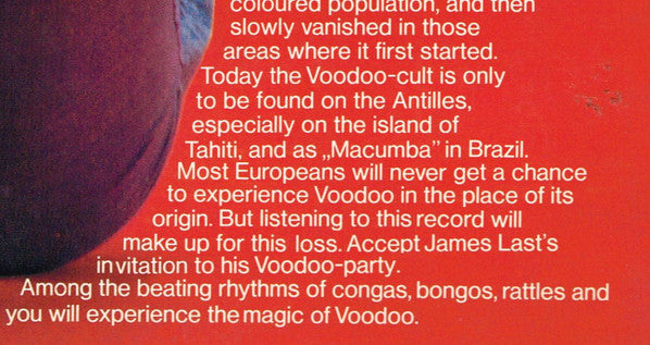 James Last : Voodoo-Party (LP, Album, M/Print, Tah)