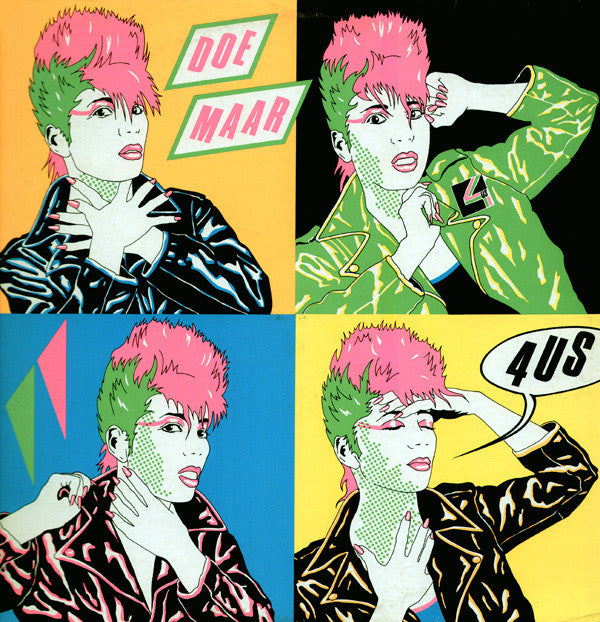 Doe Maar : 4US (LP, Album, Foo)