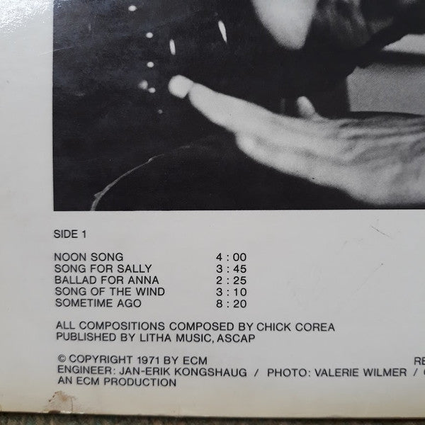 Chick Corea : Piano Improvisations Vol. 1 (LP, Album)
