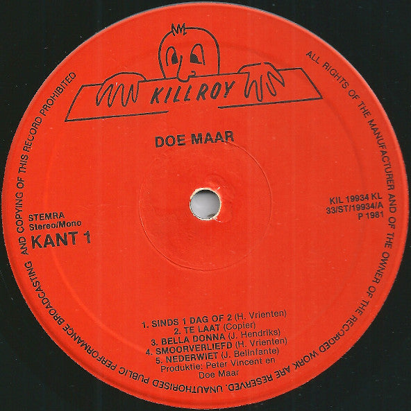 Doe Maar : Skunk (LP, Album)