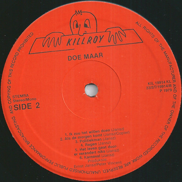Doe Maar : Doe Maar (LP, Album)