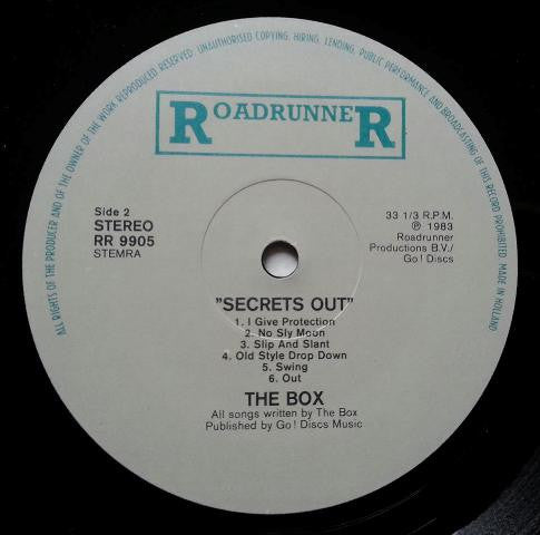 The Box (3) : Secrets Out (LP, Album)