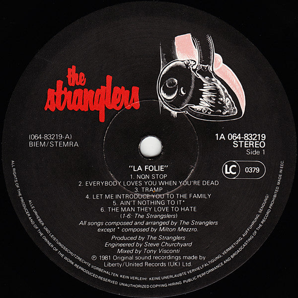 The Stranglers : La Folie (LP, Album)