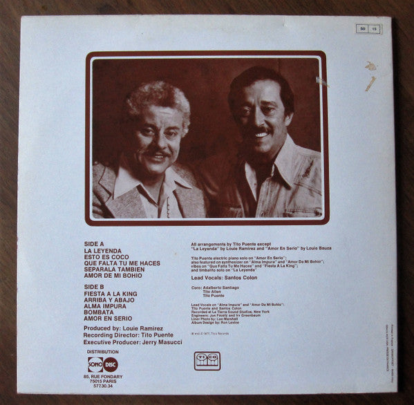 Tito Puente : The Legend (LP, Album)