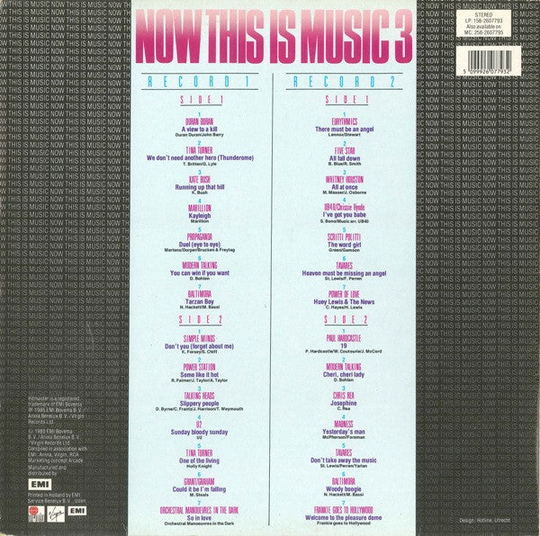 Various : Now This Is Music 3 (2xLP, Comp)