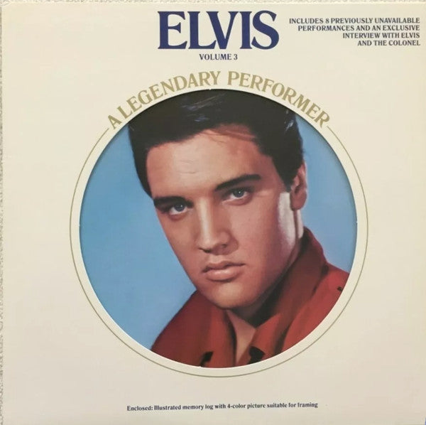 Elvis Presley : A Legendary Performer - Volume 3 (LP,Compilation)