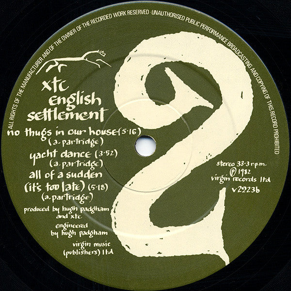 XTC : English Settlement (2xLP, Album, Wid)