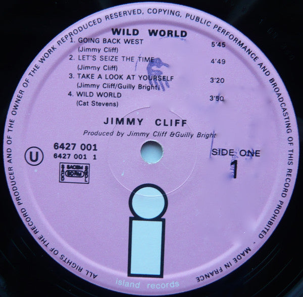 Jimmy Cliff : Wild World (LP, Album)