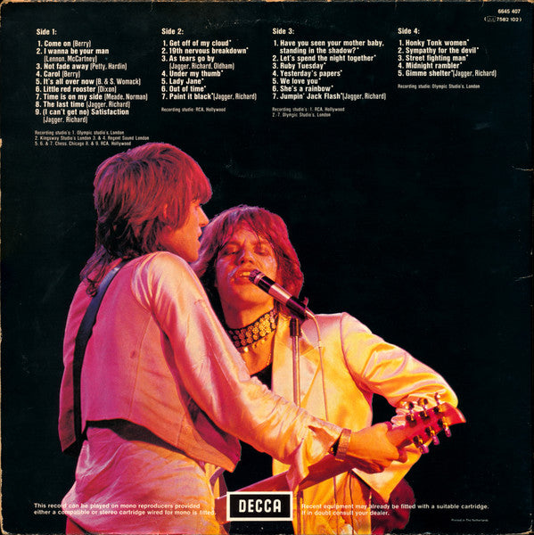 The Rolling Stones : Stones Story (2xLP, Comp)