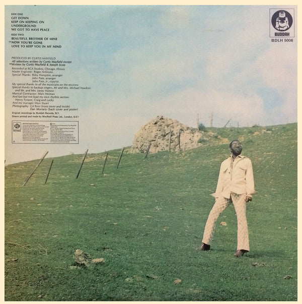 Curtis Mayfield : Roots (LP, Album, RE, Gat)