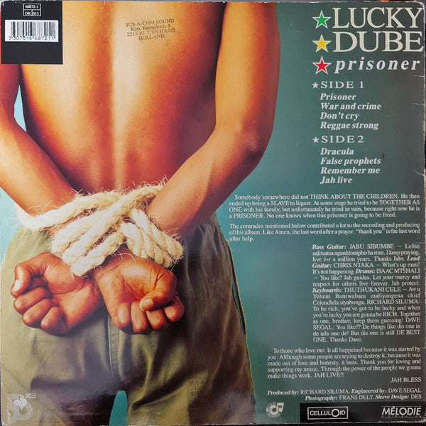 Lucky Dube : Prisoner (LP, Album)