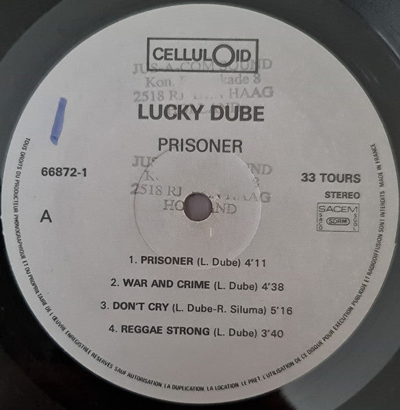 Lucky Dube : Prisoner (LP, Album)