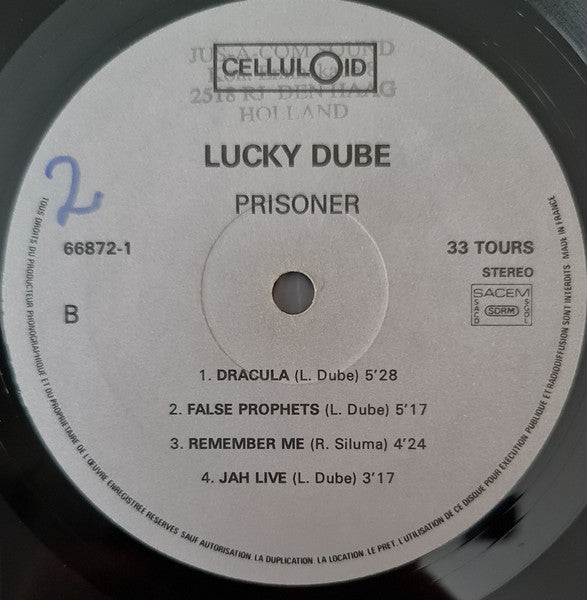 Lucky Dube : Prisoner (LP, Album)