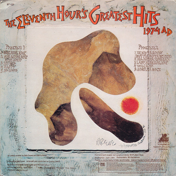 The Eleventh Hour* : The Eleventh Hour's Greatest Hits (LP, Album)
