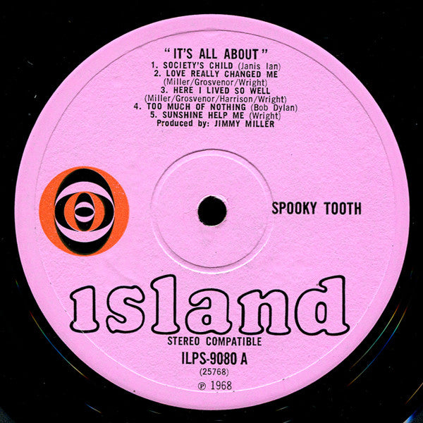 Spooky Tooth : It's All About (LP, Album)