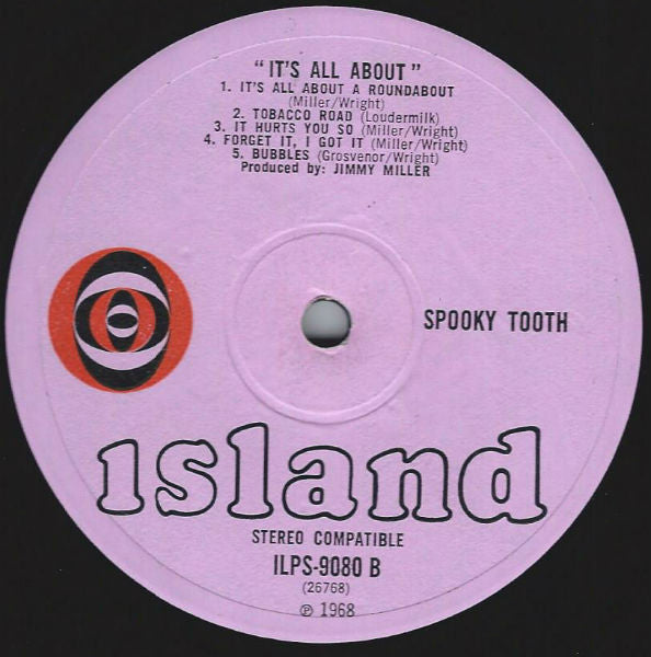 Spooky Tooth : It's All About (LP, Album)