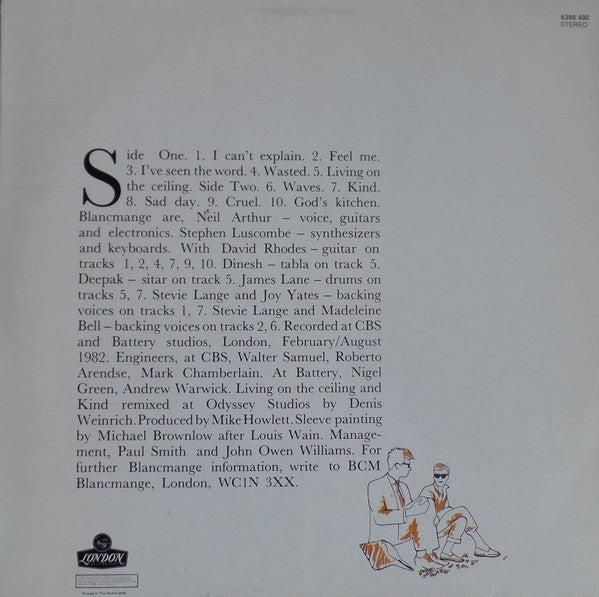 Blancmange : Happy Families (LP, Album)
