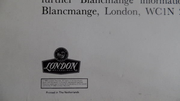 Blancmange : Happy Families (LP, Album)