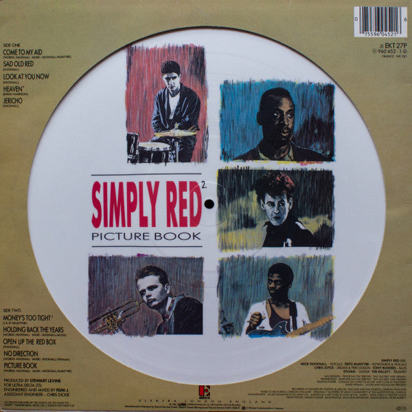 Simply Red : Picture Book (LP, Album, Ltd, Pic)