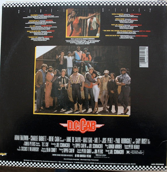 Various : D.C. Cab - Music From The Original Motion Picture Soundtrack (LP)