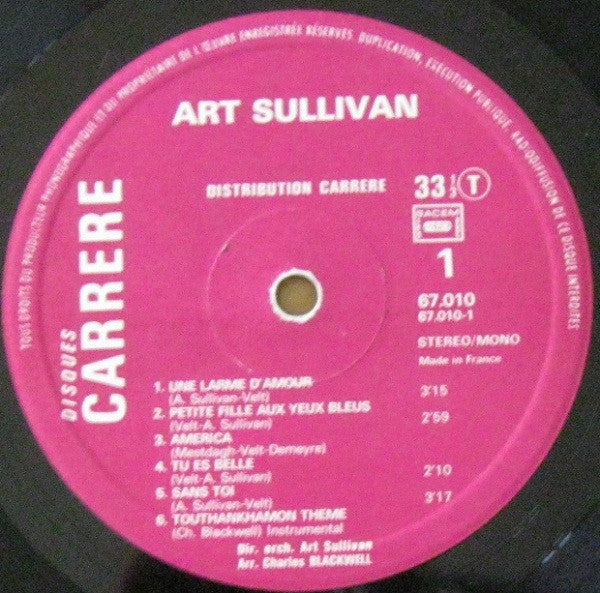 Art Sullivan : Art Sullivan (LP)