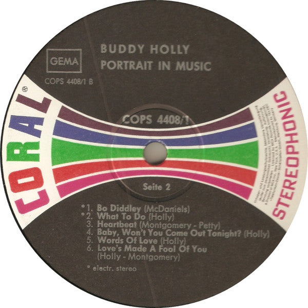 Buddy Holly : Portrait In Music (2xLP, Comp, Gat)