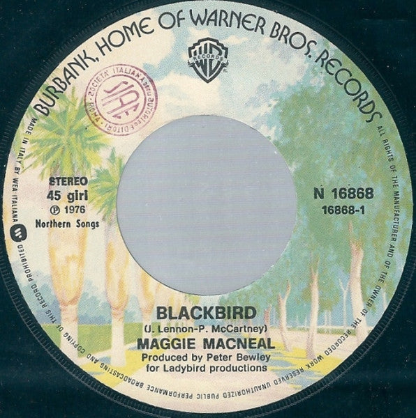 Maggie MacNeal : Blackbird / Make The Man Love Me (7")