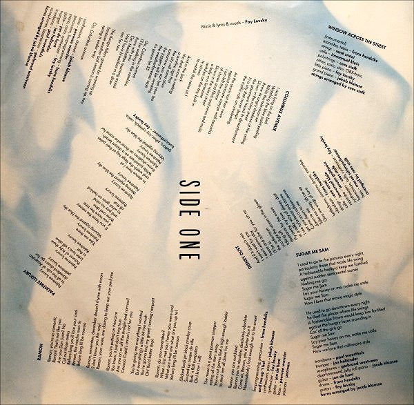 Fay Lovsky : Origami (LP, Album)