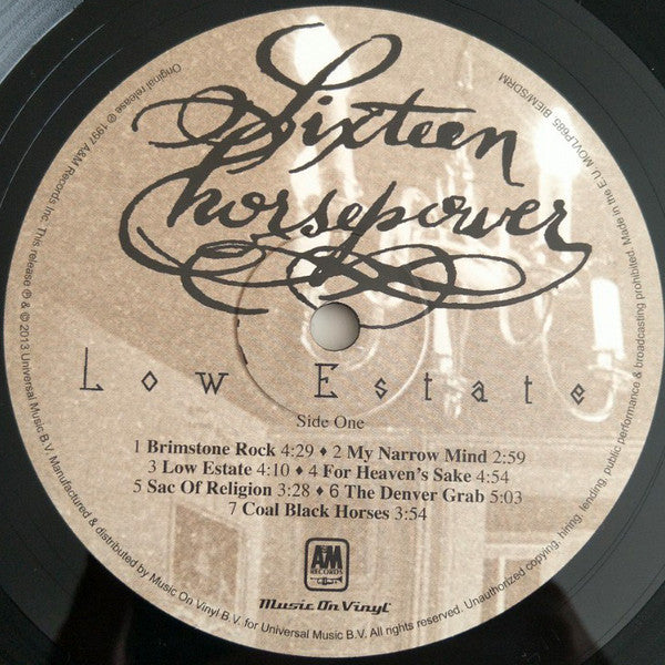 Sixteen Horsepower* : Low Estate (LP, Album, RE, 180)