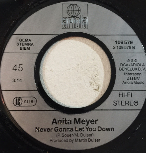 Anita Meyer : You Are My Life (7", Single)